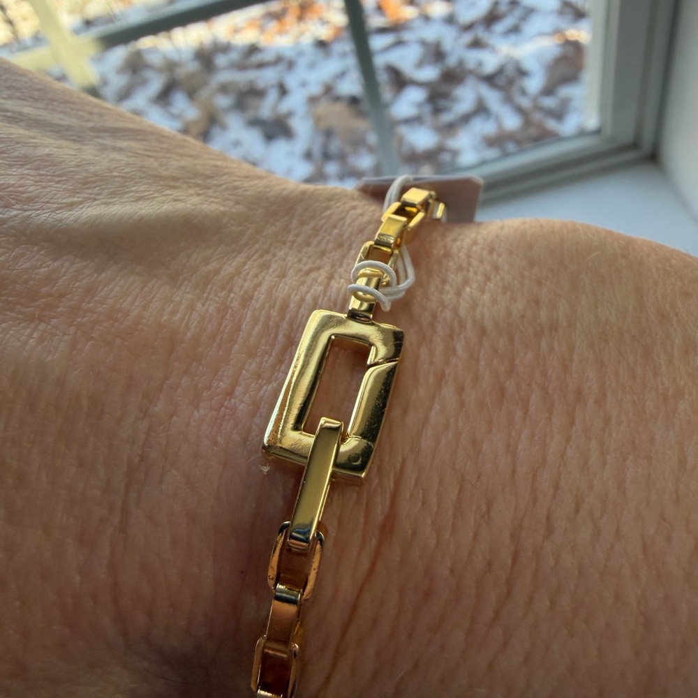 Gorjana ‘Nico’ Rectangular Link Bracelet